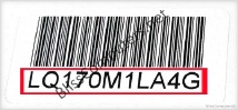 Locating Part Number - In this example: LQ170M1LA4G